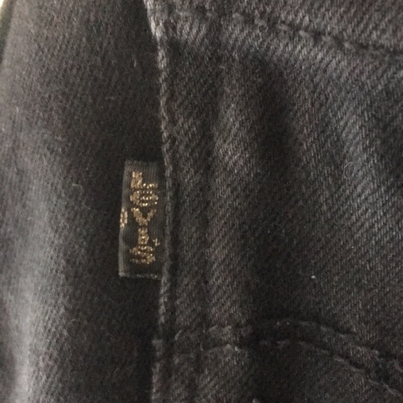 LEVI’S 721 High Rise Skinny stretchy Black Denim Jeans - Picture 5 of 11